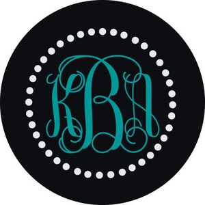 Dot Monogram Tire Cover