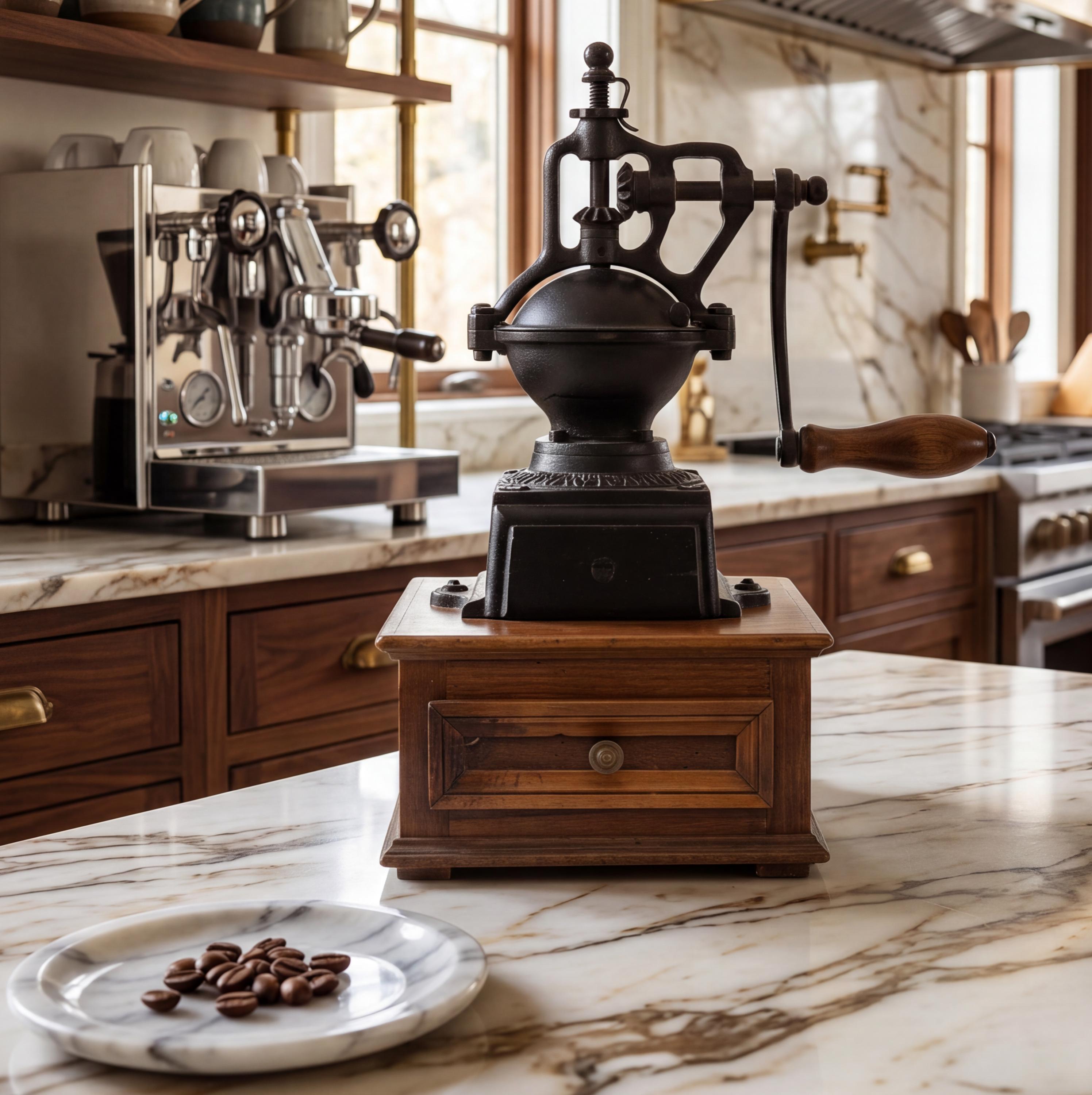 Vintage Italian Coffee Grinder - Etsy