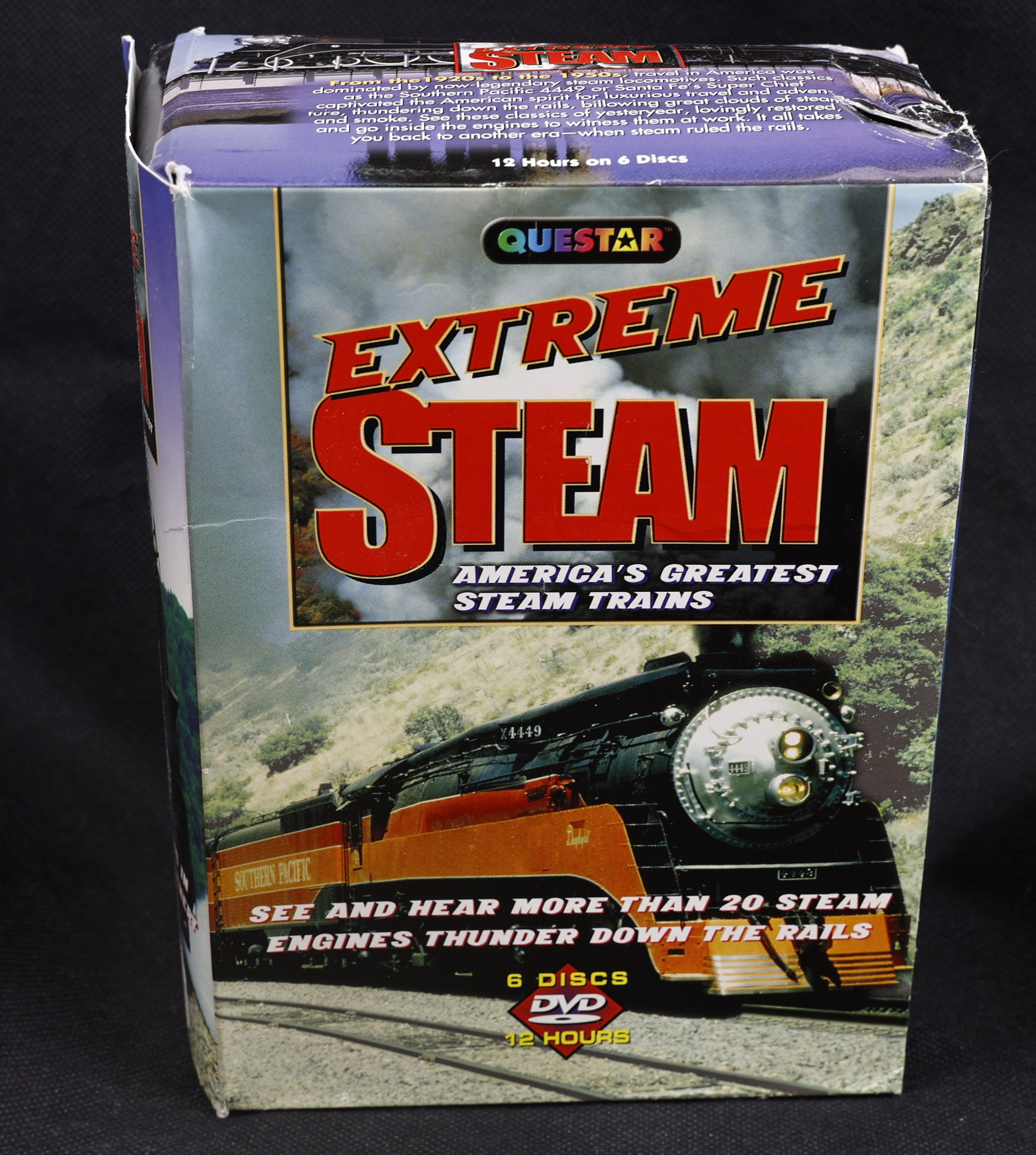 Extreme Steam Americas Greatest Steam Trains 6 Disc Set - Etsy Canada