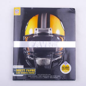 Brett Favre &quot;For The Record&quot; 1st Edition Book w/Sealed DVD - 2004 NFL Collectible