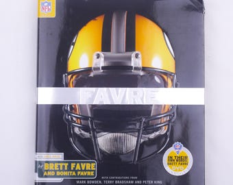 2004 Brett Favre "For The Record" First Edition Hardcover — Sealed DVD, Packers