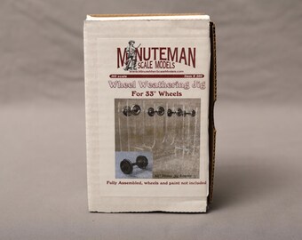 Plantilla para envejecer ruedas de Minuteman Scale Models escala HO — Ruedas de 33" y 36" Embalaje original
