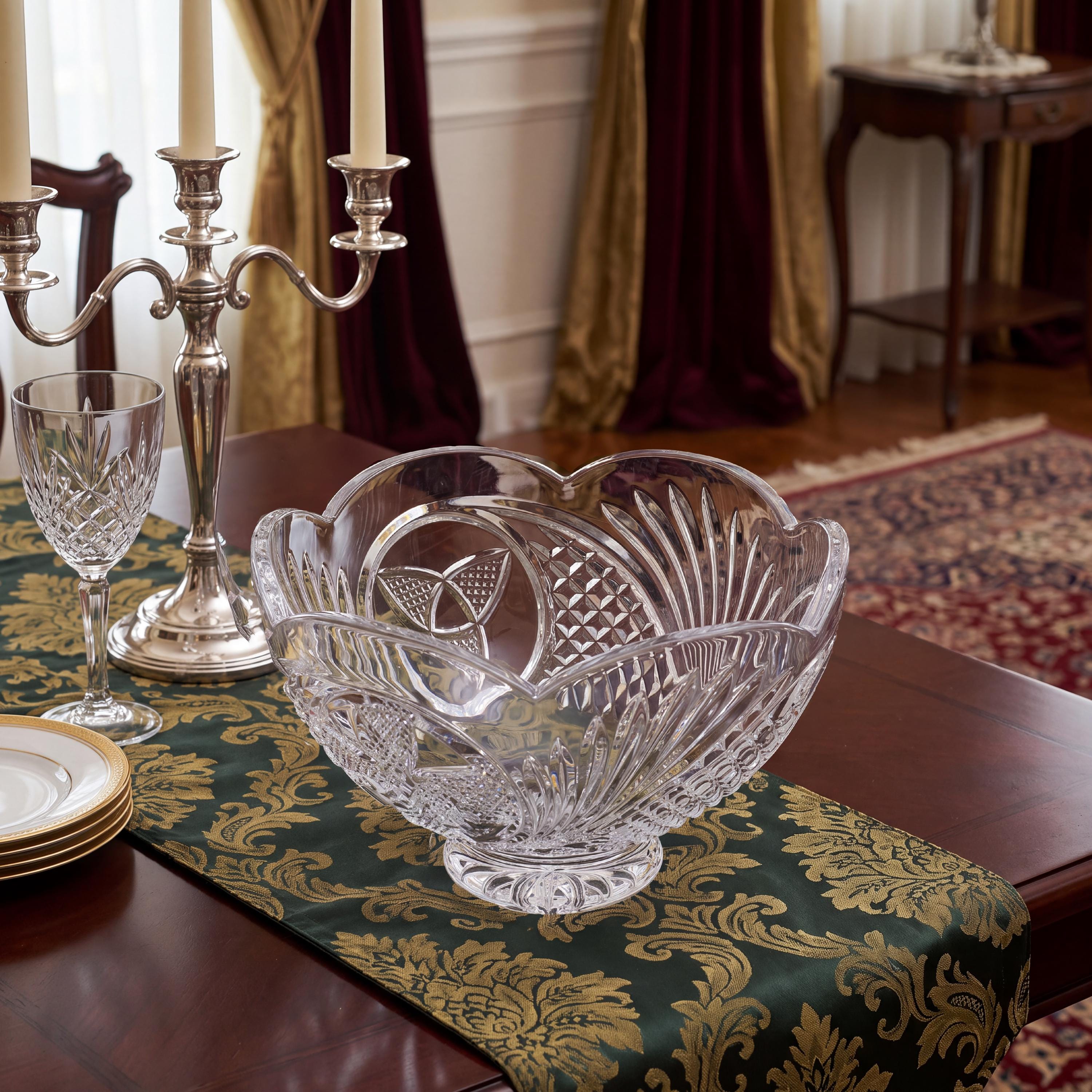 Waterford 10 Inch Crystal Bowl - Etsy