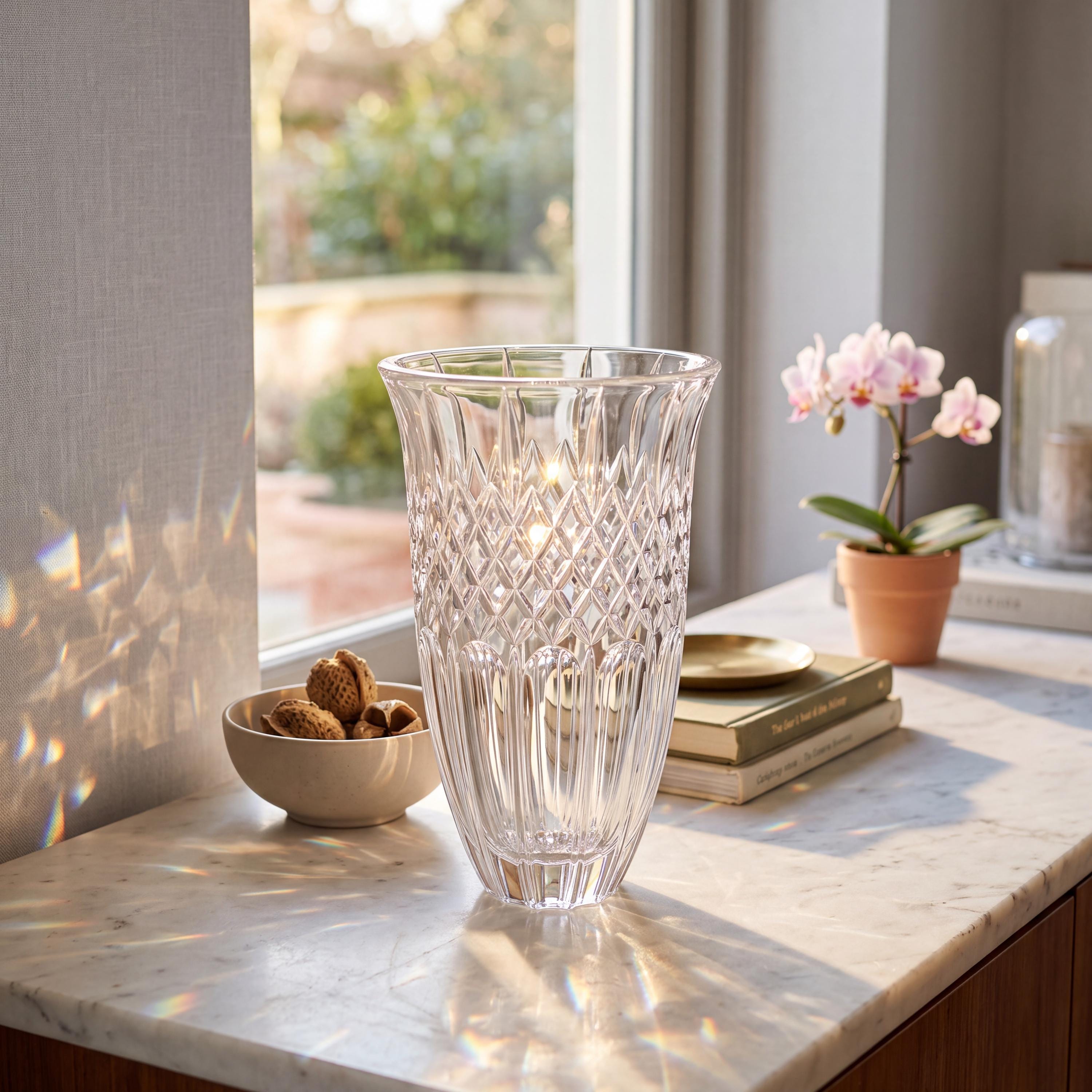 Waterford Crystal Vase - Etsy