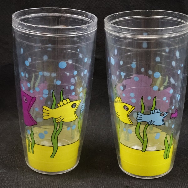 Insulated Plastic Glasses Etsy