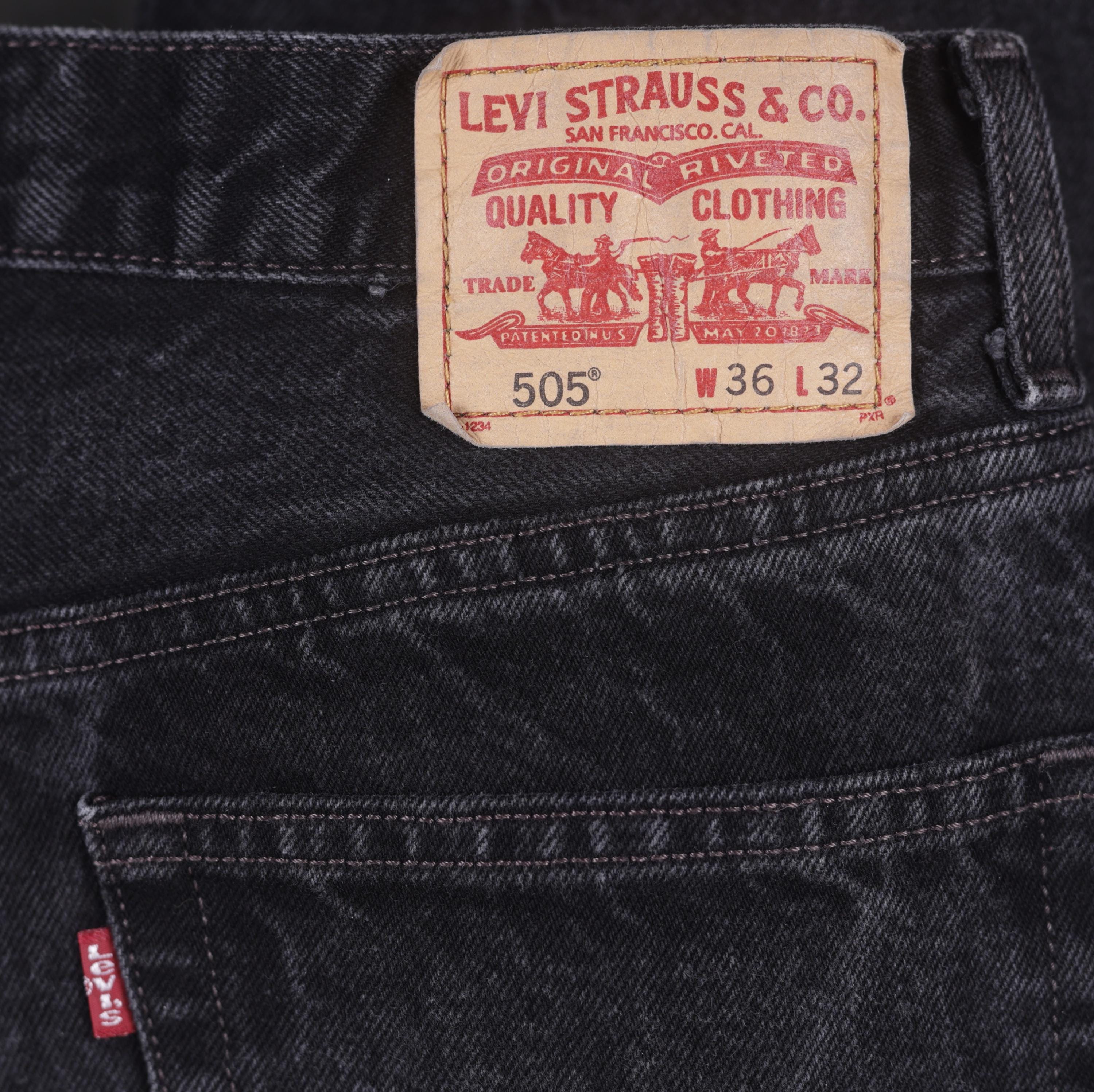 Black Levis 505 - Etsy Black Levis 505 - Etsy
