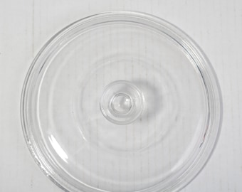 Vintage Pyrex G-1-C Clear Glass Replacement Lid – 8.25" Round Bakeware Cover