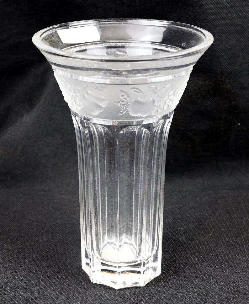 Nachtmann 24 Lead Crystal Vase Made in Germany Etsy