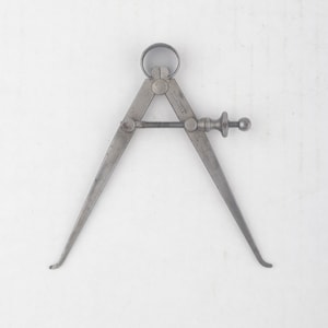 Vintage Starrett Spring Caliper: 1960s Machinist Tool