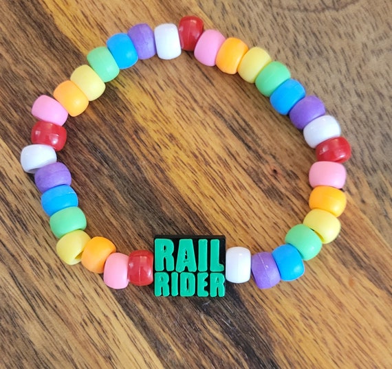 KANDI | Rave | Bracelet  | Rail Rider | Friendship Bracelets