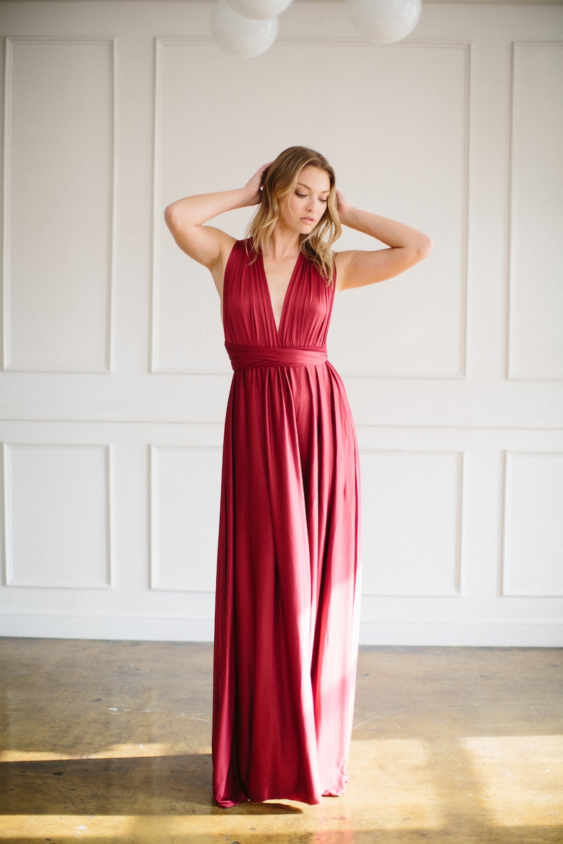 Bridesmaid Dress Bridesmaid Dress Infinity Dress Floor Etsy