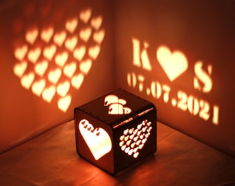 Regalo personalizado para mujer Regalo personalizado para ella Regalo de cumpleaños Regalo de novia Regalo de aniversario para novia AMOR