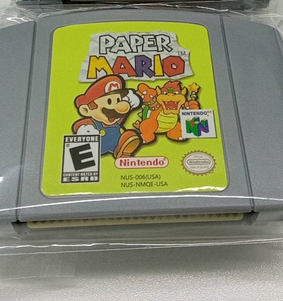 Paper Mario Nintendo 64 Game