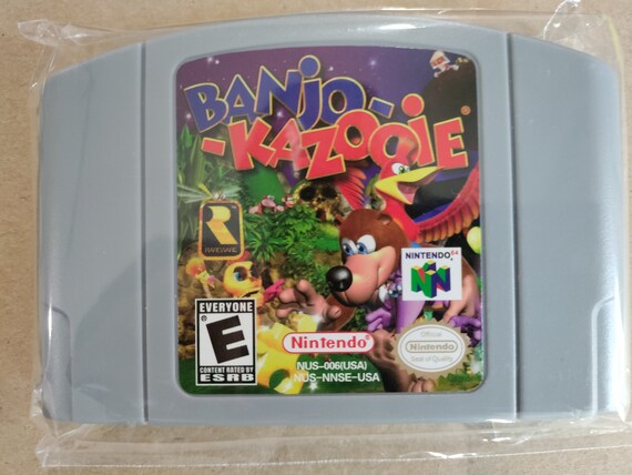 Banjo-Kazooie - Retro Game Cases 🕹️