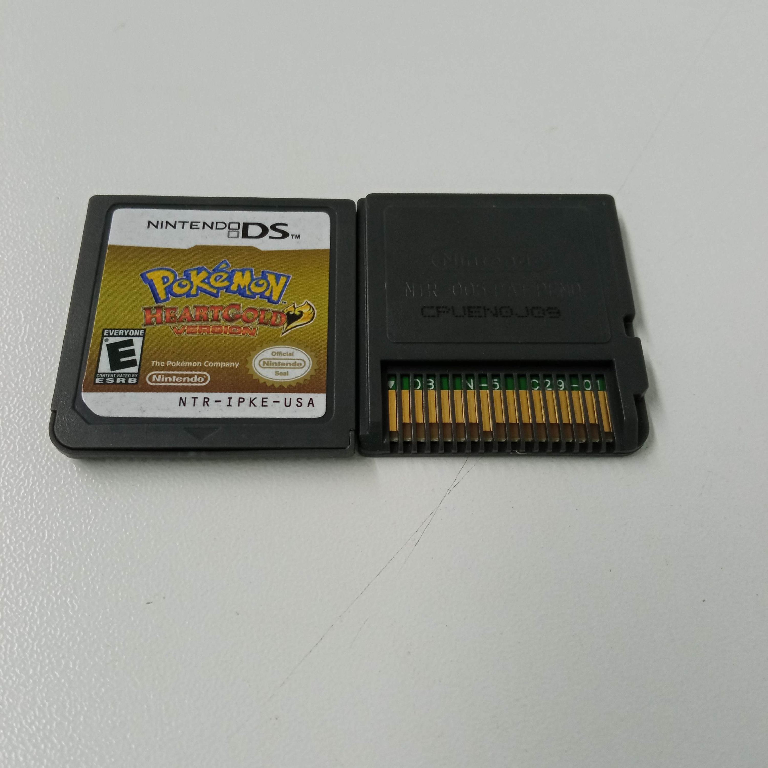 1 caixa protetor para pokemon heartgold/soulsilver caso nintendo ds