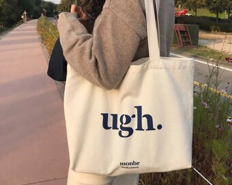 zipper tote bag canvas