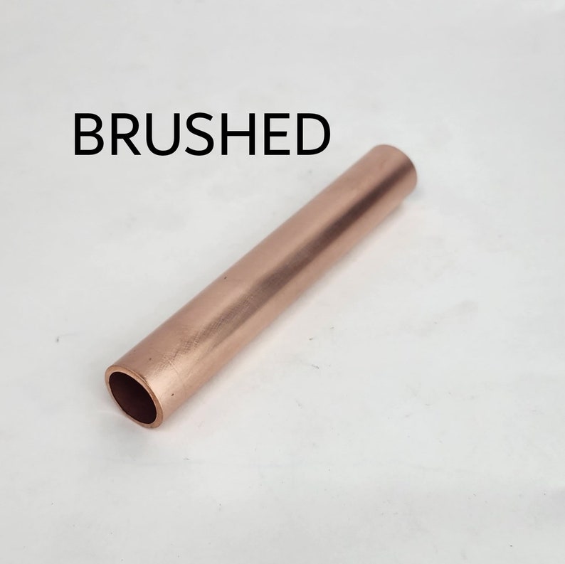 Copper Pipe 1/2 Inch ID 5/8 Inch OD Custom Lengths Available DIY Parts