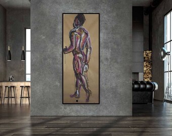 Male Nude Art | Etsy