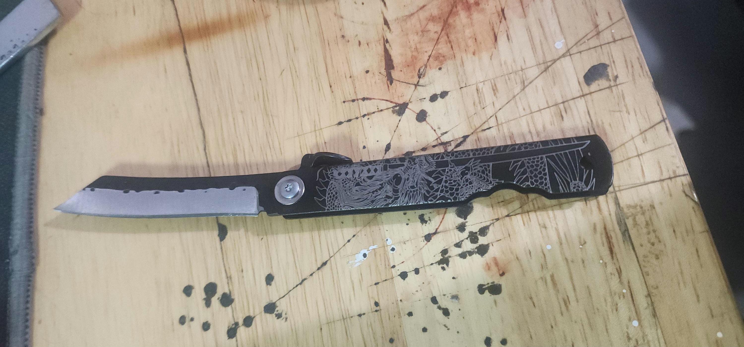 ナイフ フリクションフォルダー 7.5cm (75mm) MCUSTA 3層鋼 VG-10 関の 
