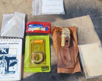 Kit de supervivencia para tripulaciones de aviones antiguos