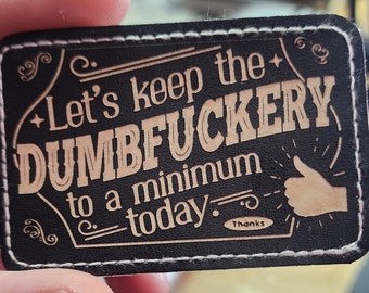 hierro tonto en parche