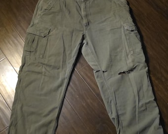 Pantalones cargo Carhartt desgastados