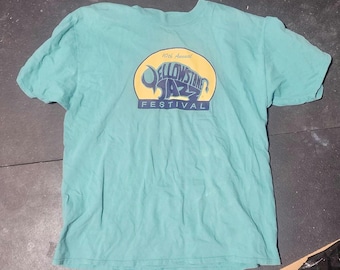 Camiseta vintage del festival de jazz de Yellowstone