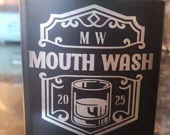 Frasco de enjuague bucal de 6 oz