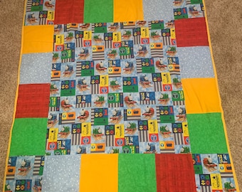 Thomas The Train Quilt (Toddler Bedding)