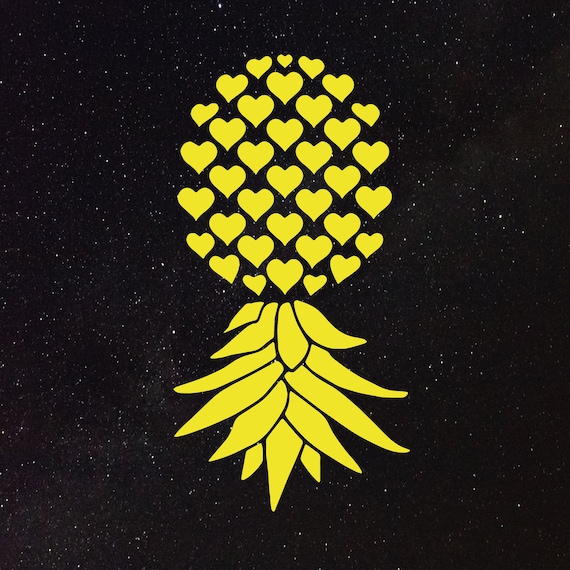 Upside Down Pineapple Decal / If You Know You Know