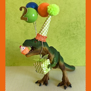 TREX Dinosaur Cake Topper Boy Dinosaur Birthday Party, Dinosaur Birthday Decoration, Dinosaur Figurine, Dino Party Animal, Custom Gift, Dino