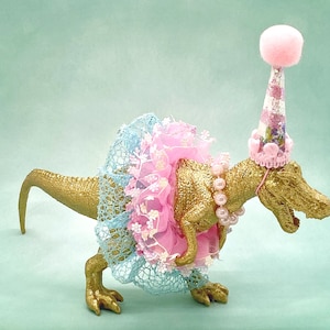 Dinosaur Cake Topper Dinosaur Tutu Dinosaur Centerpiece, Dinosaur Figurine, Party Hat, Dinosaur Birthday Party, Dinosaur  Birthday Cake