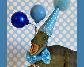 T-REX Dinosaur Cake Topper T-Rex Birthday, Dinosaur Birthday Boy, Dino Figurine Party Hat, Dinosaur Birthday Party, Party Animal Cake Topper