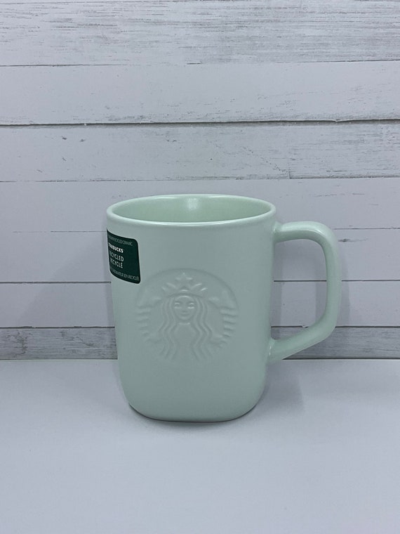 STARBUCKS Recycled Glass Cold-To-Go Cup Light Peach 16 Fl Oz Grande Size