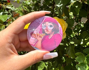 Speldbutton Snacking Meg