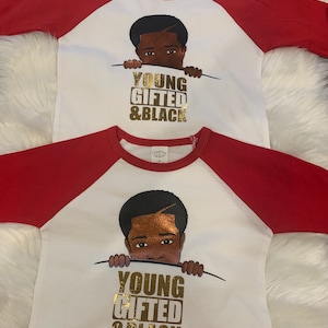 Black Boy Joy Mid Sleeve T-Shirts