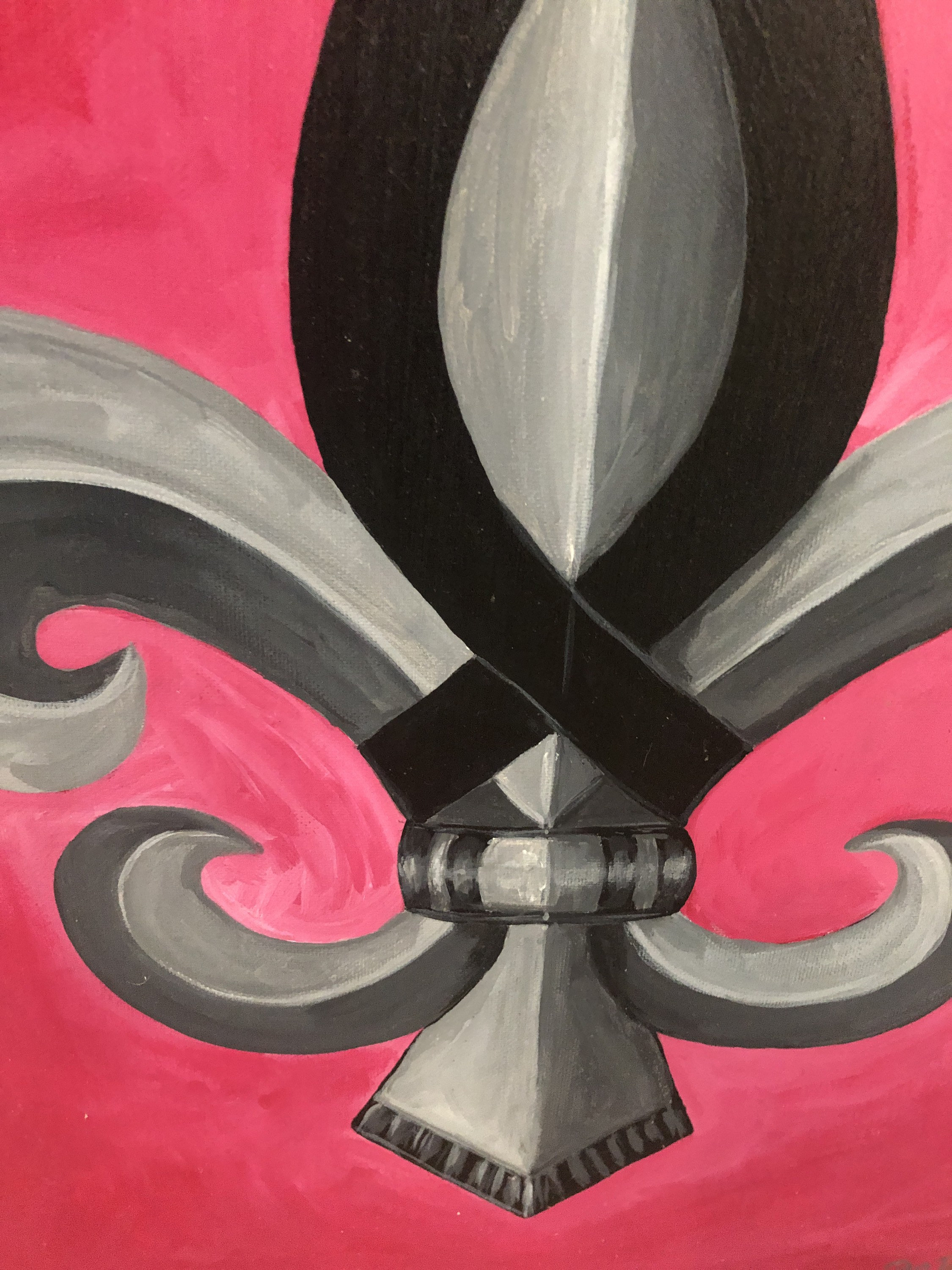 Art & Collectibles Original Acrylic Painting Cancer Painting Acrylic