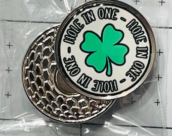 Customized  “HOLE In ONE” Golf Ball Marker