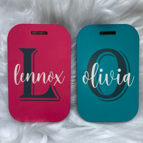 Personalized Luggage Tag FREE SHIPPING / Carry-0n Tag / Suitcase Tag / Knapsack Tag / Bag Tag / Diaper Bag / Sports Bag