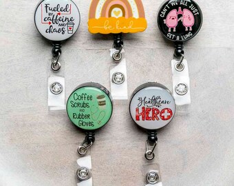 ID Badge Reel for nurses, radiographers, doctors, medical professionals