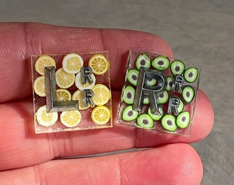 Avocado with Lemon X-ray Markers