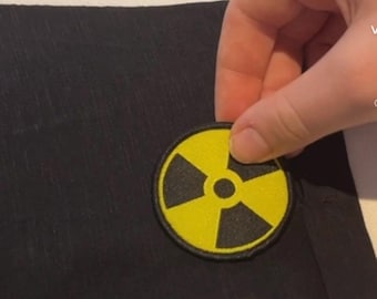 Iron on Radiation Badge/Patch
