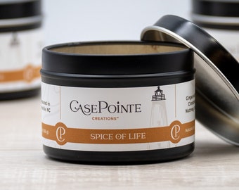 Spice of Life Soy Wax Candle | Container Candle | Natural Scented Candle | Candle Gift | Beach Candle