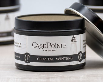 Coastal Winters Soy Wax Candle | Container Candle | Natural Scented Candle | Candle Gift | Beach Candle