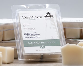Honeysuckle Jasmine Soy Wax Melt | Natural Scented Wax Melt | Wax Melt Gift | Beach Wax Melt | Wax Tart