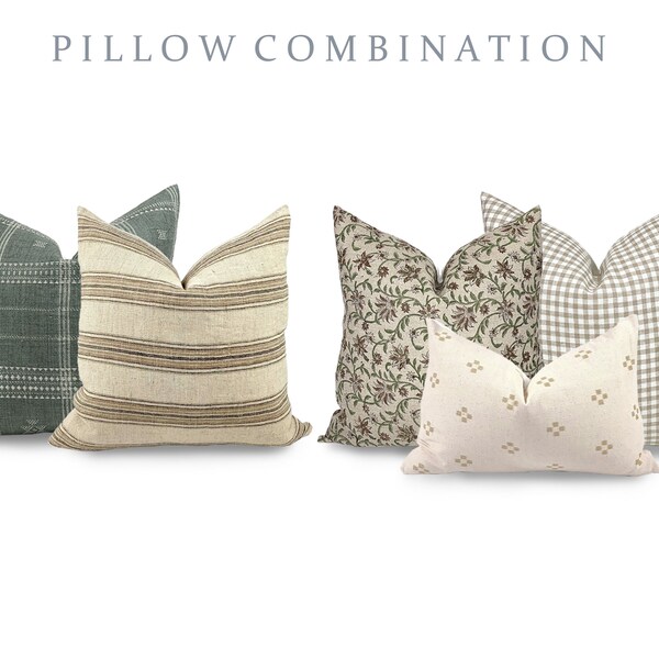 Sectional Pillow Set Etsy