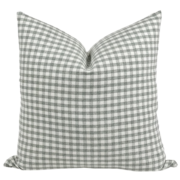 Gingham Pillow Etsy
