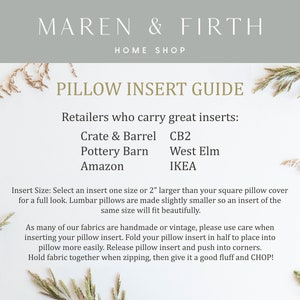 BLOOM UMBER Designer Brown Floral Linen Pillow Cover, Block Print Pillow, Farmhouse Pillow, Brown Floral Pillow, Neutral Spring Pillow image 10