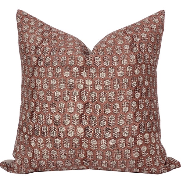 Rust Pillow Cover Etsy
