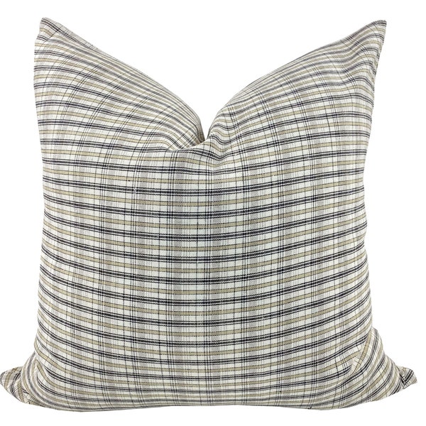 Gingham Pillow Etsy